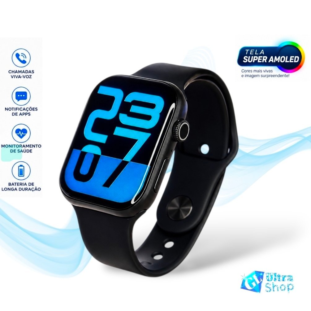 Smartwatch Super Amoled N10 | Tecnologia e Elegância no seu pulso