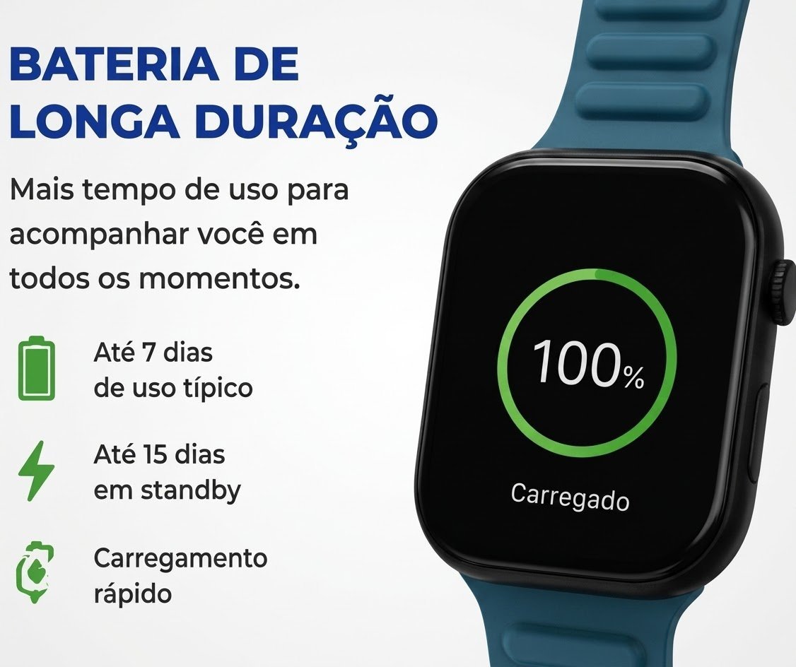 Smartwatch Super Amoled N10 | Tecnologia e Elegância no seu pulso - Imagem 10