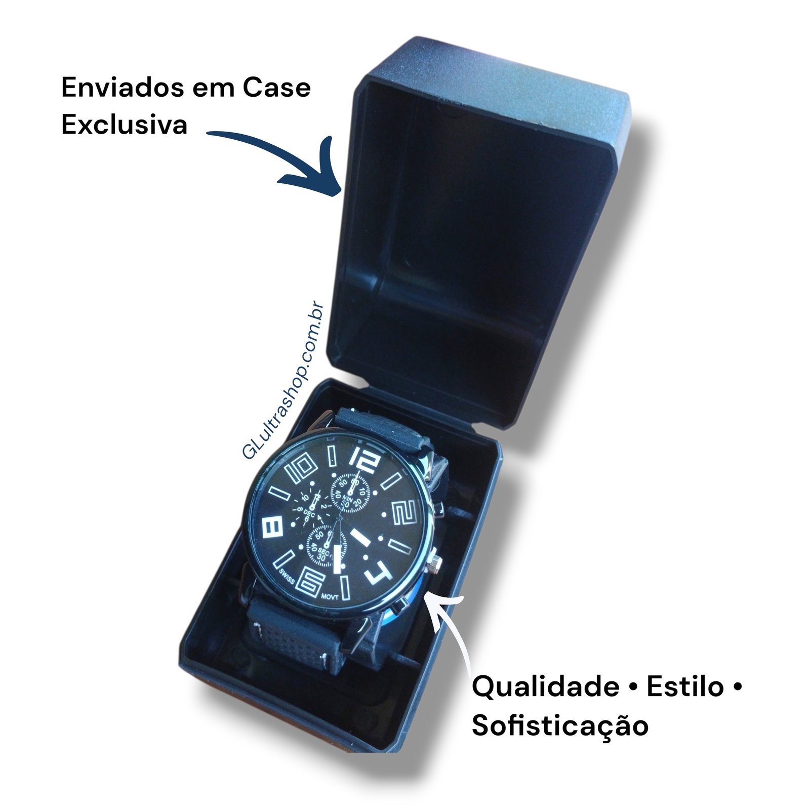 Relógio Pulse One X - Estilo e Elegância no Seu Pulso - Imagem 2