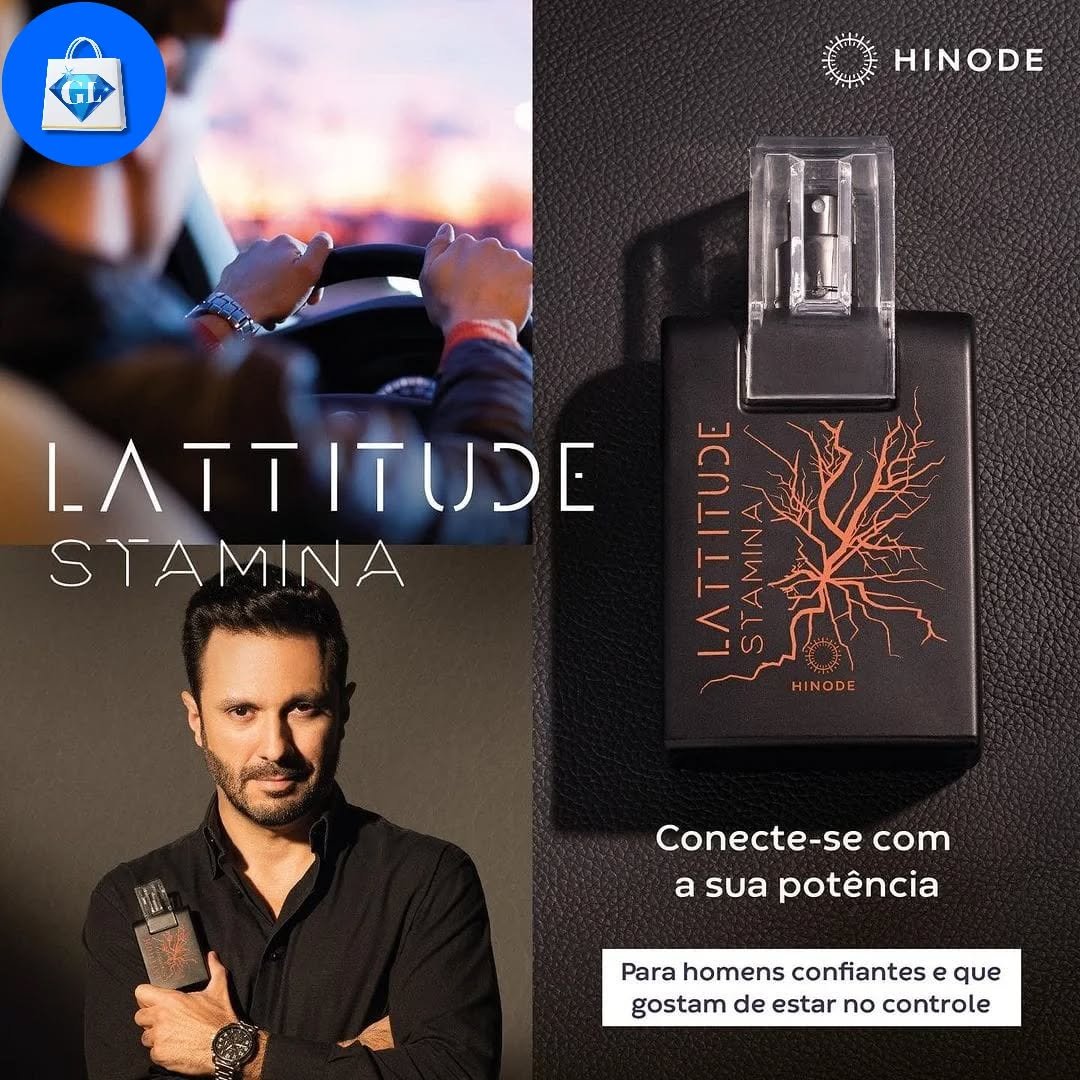 Lattitude Stamina 100ml - Perfume Masculino da Hinode - O Campeão de Vendas - Imagem 4