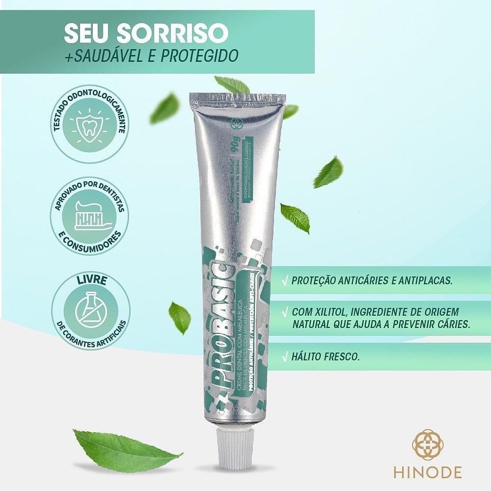 Gel Dental Pró Basic 90g | Anti cárie