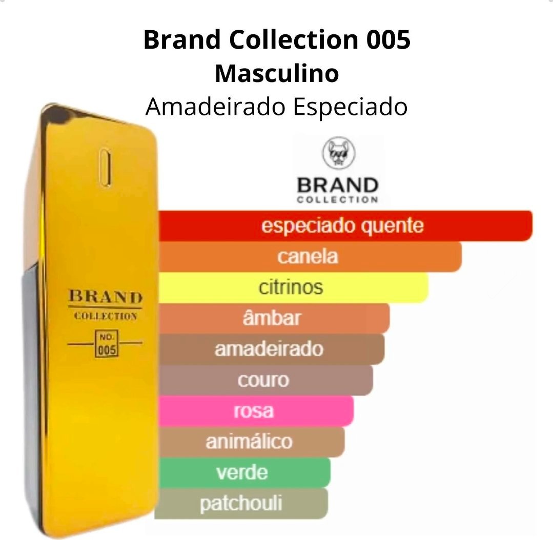 Brand Collection 005 25ml - Eau de Parfum - Masculino Brand Collection 005 - inspiração do One Million - Imagem 3
