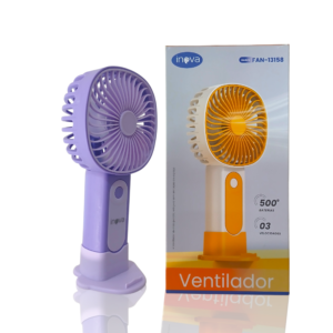 Ventilador de Mão Portátil Original com Bateria de 500 mAh - Mais vendidos do momento