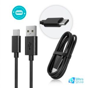 Cabo USB-C Turbo 25W com Carregamento Rápido – 98cm
